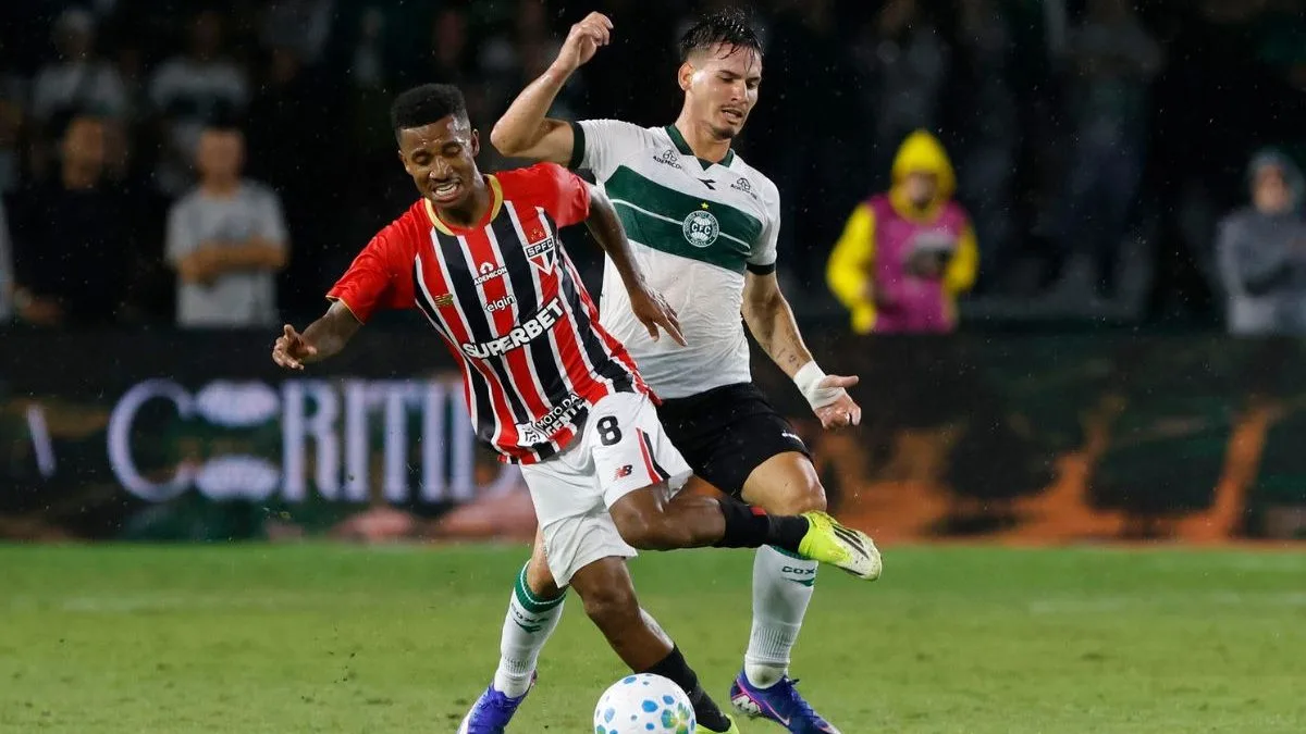 São Paulo x Coritiba: onde assistir, horário e escalações pelo Brasileirão