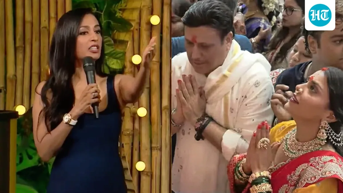 Kashmera Shah says ‘stop glorifying homewreckers’ after Govinda visits Lalbaugcha Raja with rumoured girlfriend