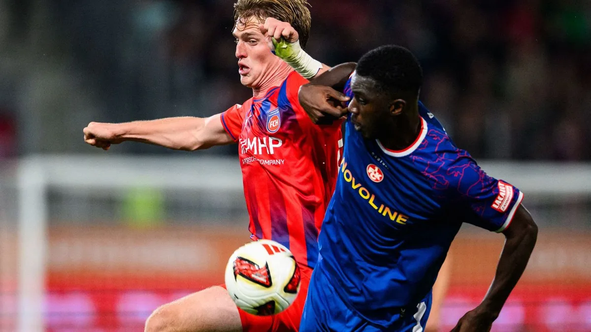 2. Fußball-Bundesliga: Zähes Topspiel: Heidenheim und FCK teilen die Punkte