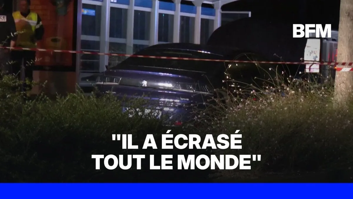 Un automobiliste fonce sur un abribus et fait au moins un mort et une dizaine de blessés à Caen
