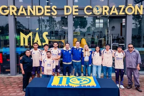 América festeja su 110 aniversario con increíble pastel; los festejos continúan