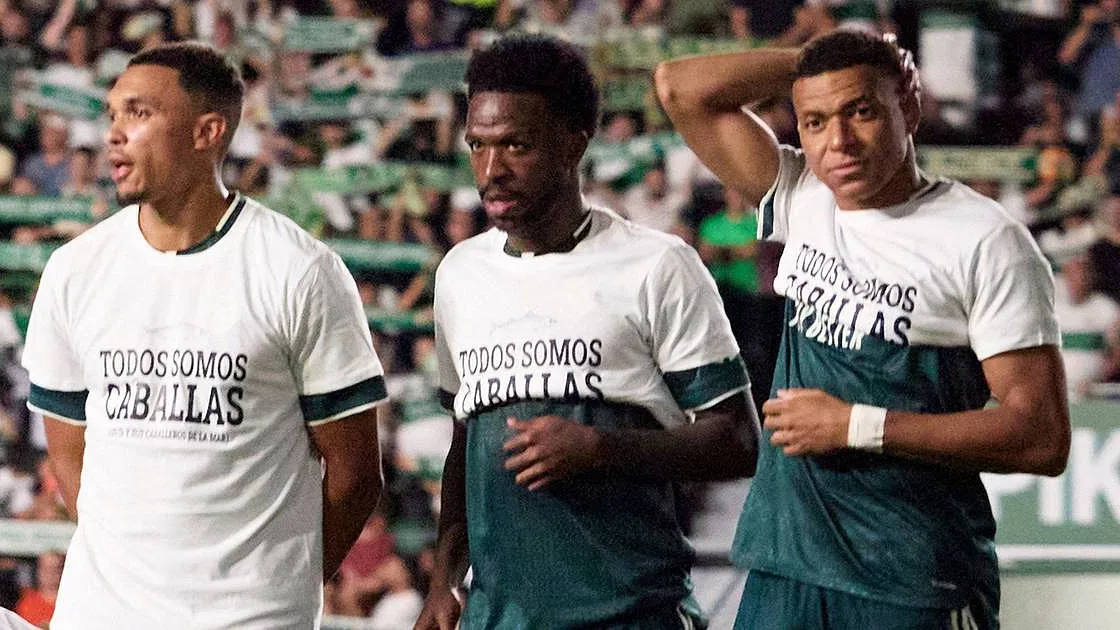 Mbappé, Vinícius e a polémica camisola de apoio a Ceuta: entenda o caso
