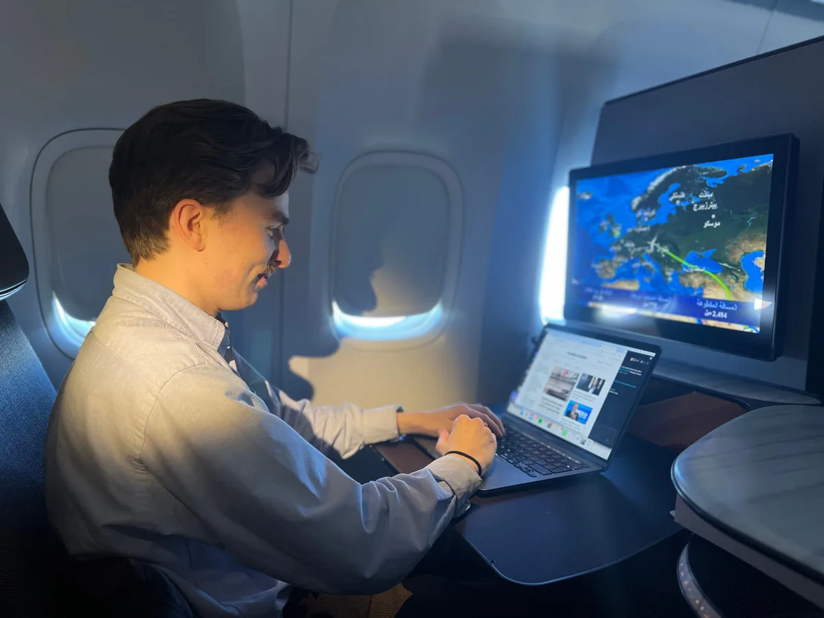 Elon Musk's Starlink is becoming an in-flight must-have. I tried it on Qatar Airways, and it's a game changer.