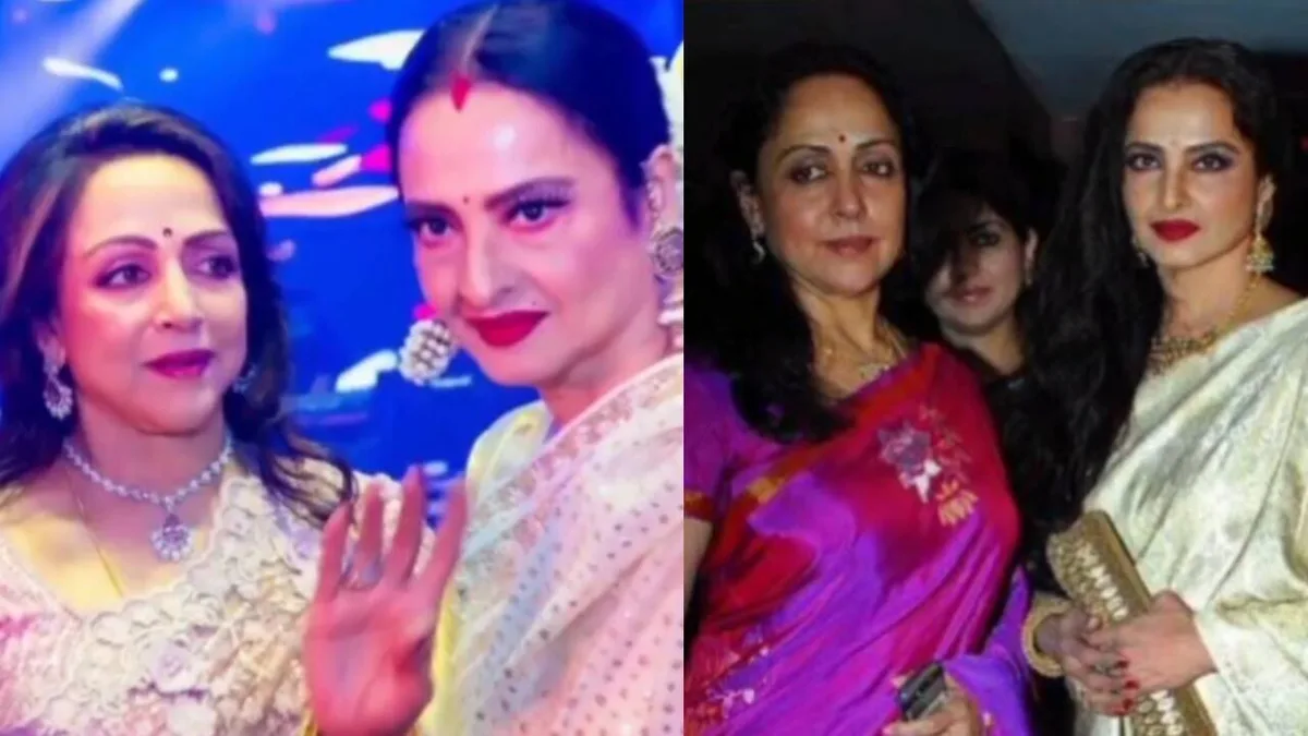 Hema Malini wishes Rekha on her 72nd birthday, shares unseen pictures with the actress