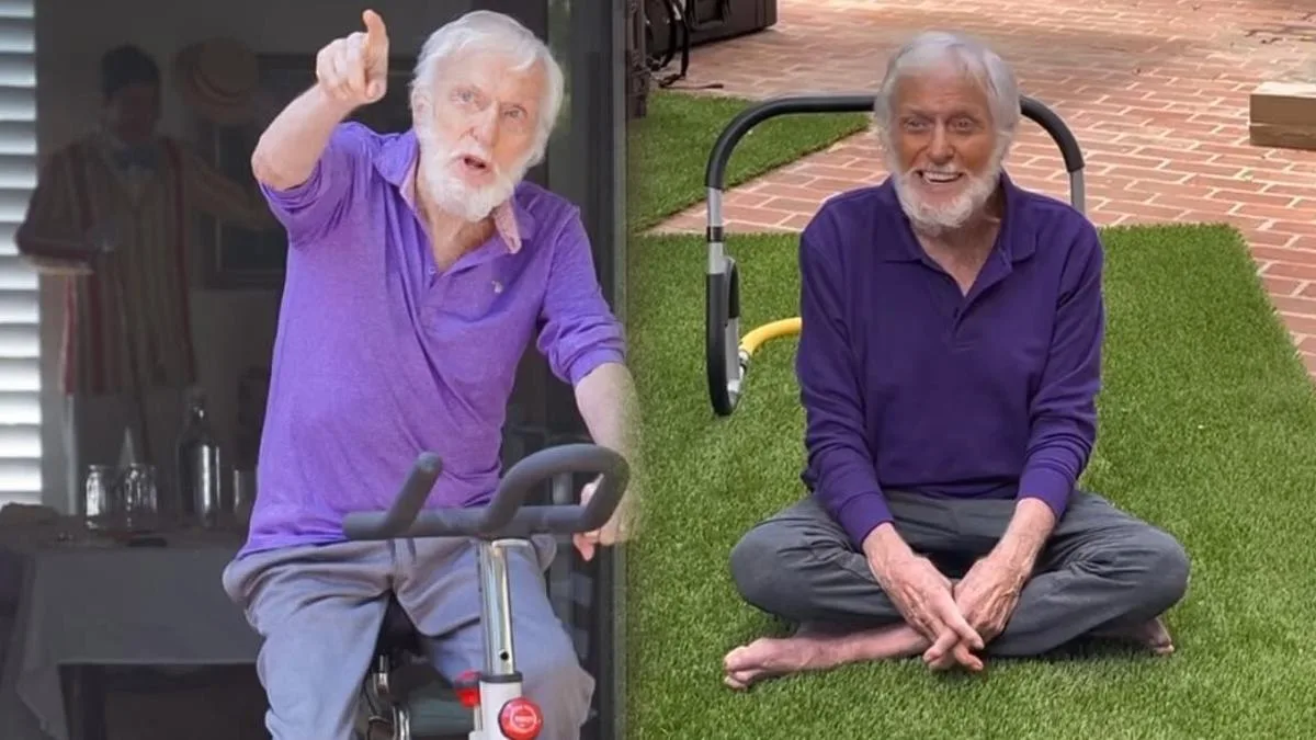 A sus 100 años, Dick Van Dyke da la clave para tener fuerza y movilidad a su edad