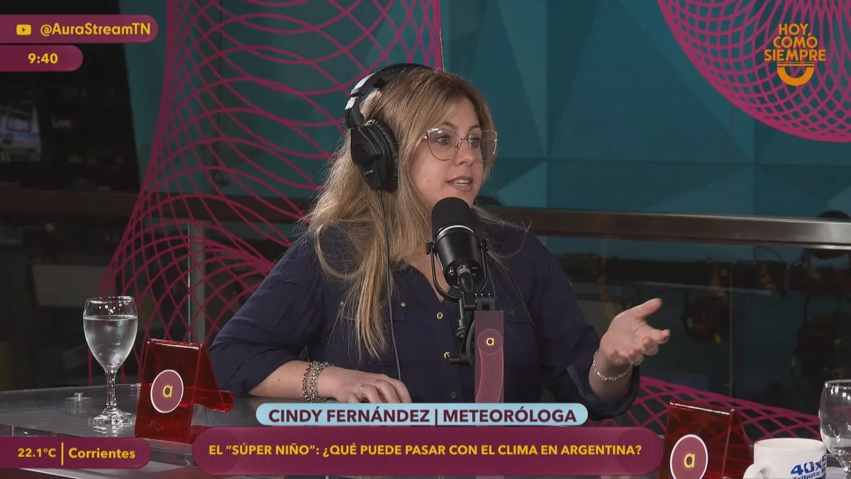 Cindy Fernandez, meteoróloga, “El niño es un fenómeno cíclico que tiene 3 estados: la niña, neutral y el niño”