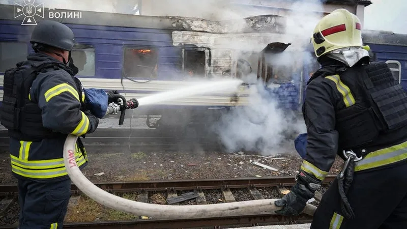 Le réseau ferroviaire, "colonne vertébrale de la résistance ukrainienne" désormais cible privilégiée de Vladimir Poutine