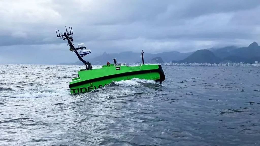 IA já controla embarcações sem tripulação no mar e pode ser operada a 300 km de distância