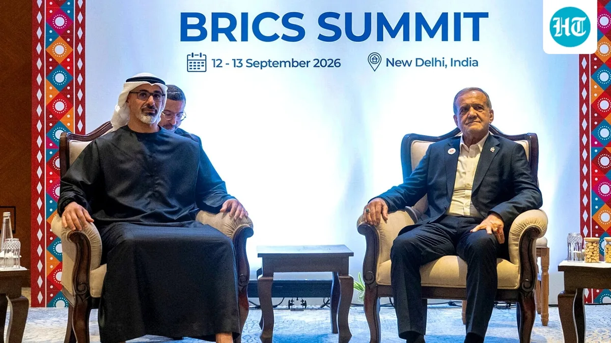 Iran wants to ‘turn the page’ with UAE, says Pezeshkian day after meeting Crown Prince during BRICS Summit