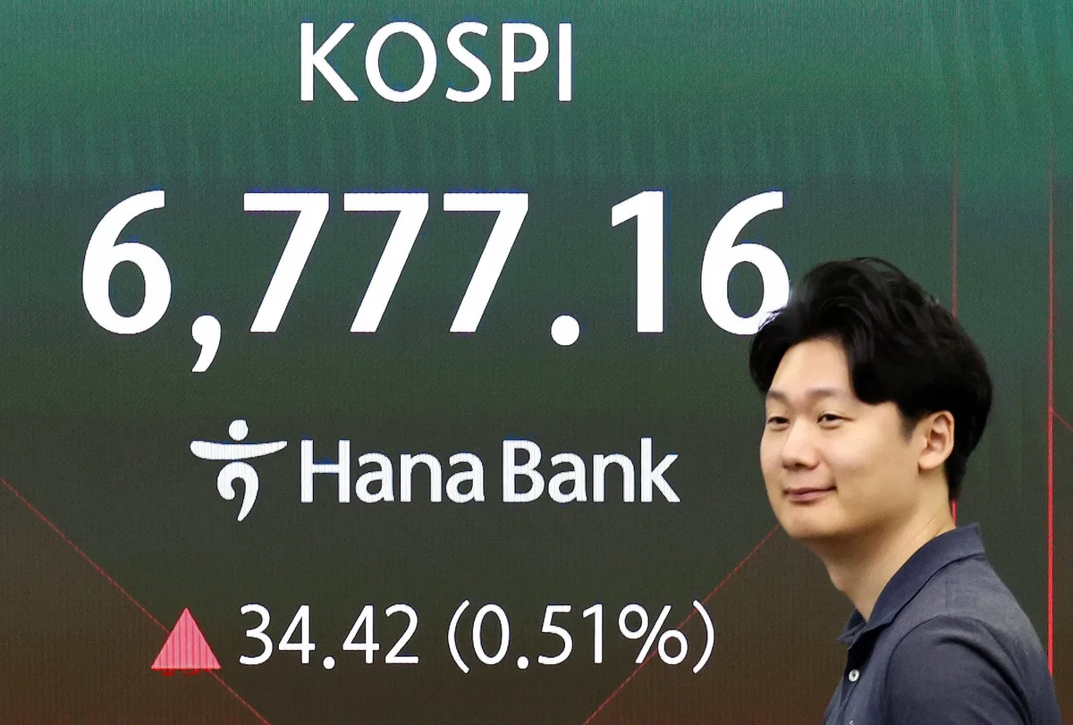 ‘삼전닉스’ 자사주 매입에…코스피 1% 상승한 6800선