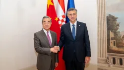 Croatian PM meets Chinese FM, calls for deeper bilateral cooperation