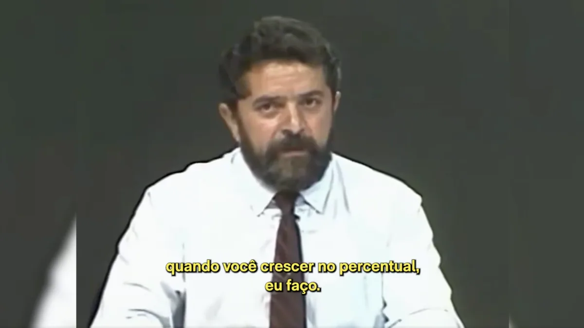 Lula ironizou Caiado em 1989: “Quando chegar a 1,5%, faço pergunta”