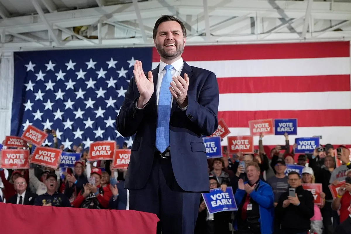 JD Vance returns to ‘Hillbilly Elegy’ steel plant as Republicans sweat crucial Ohio races