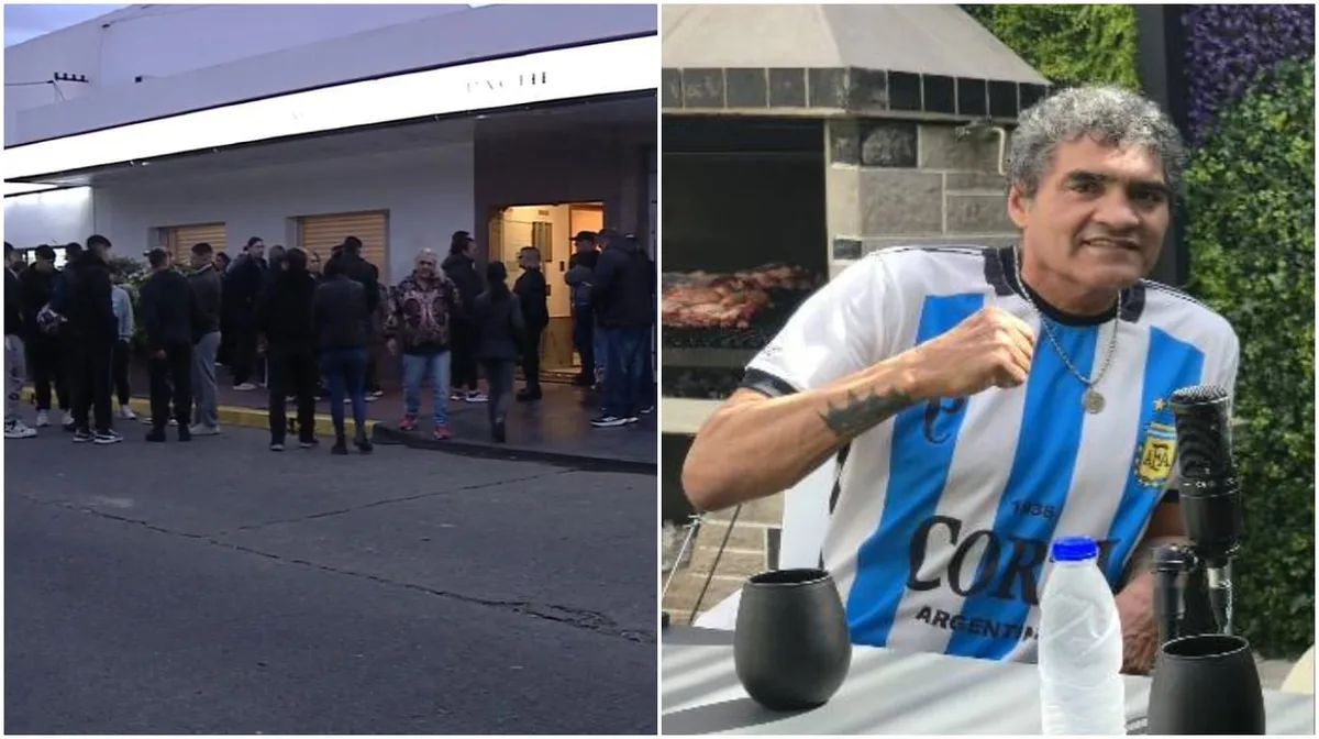 El emotivo último adiós a Jorge “Roña” Castro: familiares y amigos se acercaron hasta el velatorio en Morón