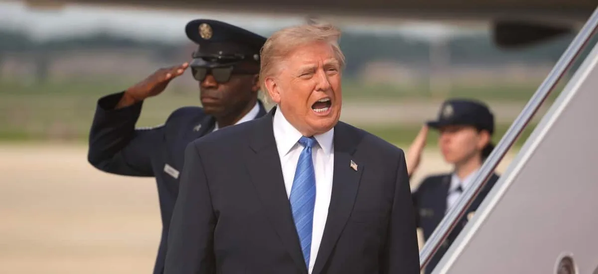 Iran's Kharg Island is being 'blown to smithereens', Trump says, without giving details