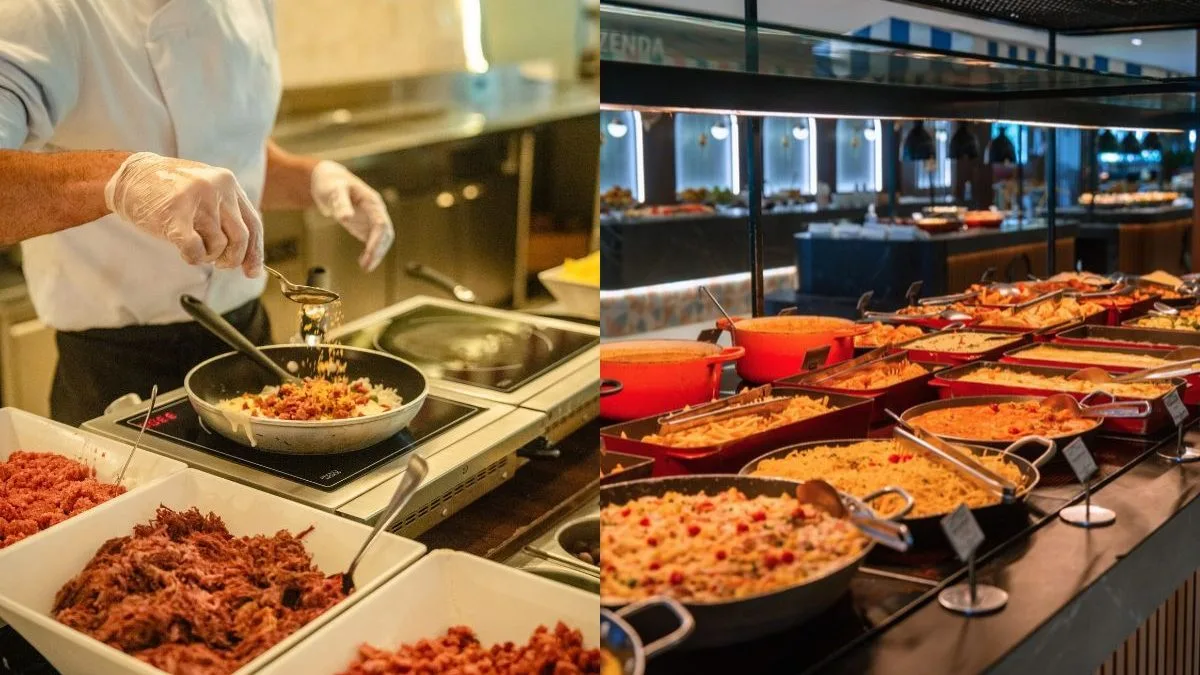 Enquanto hóspedes dormem, operação gigante prepara 8 toneladas de comida em resort de luxo de SC