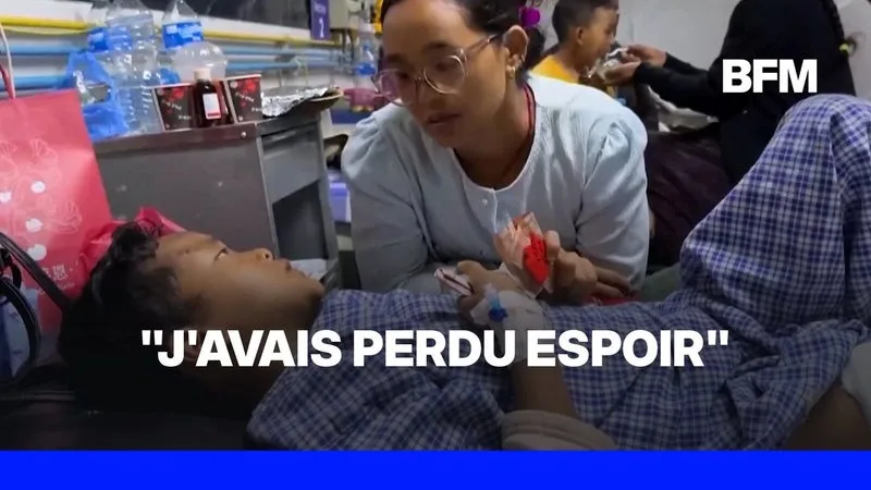 Népal: une mère retrouve son fils de 8 ans deux jours après la catastrophe