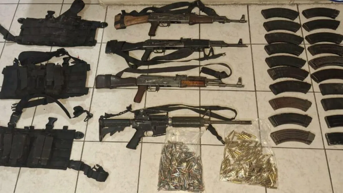 Reciben seis años de cárcel tras detención por acopio de armas en Sierra Mojada, Coahuila