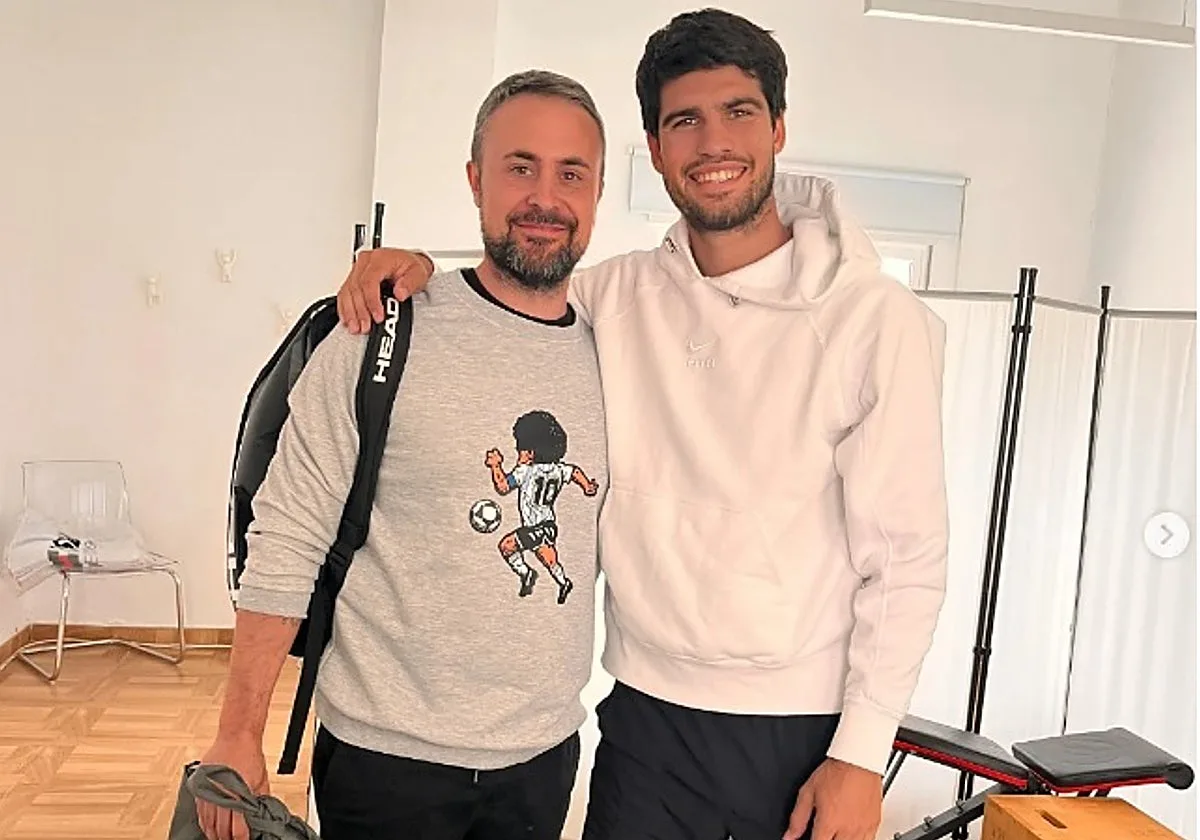 Álex Ruiz, nutricionista de Carlos Alcaraz: «La alimentación influye mucho en la recuperación de una lesión. Es la energía y el material de construcción»