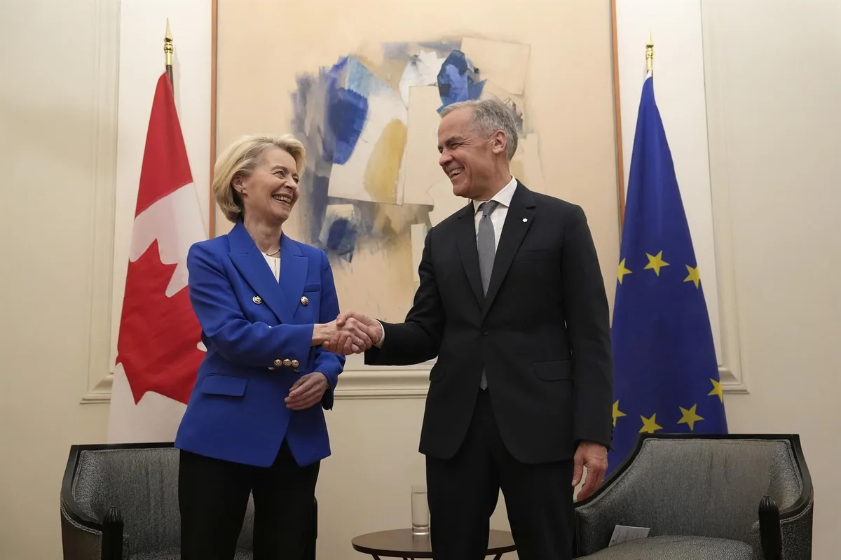 Carney asistirá al discurso sobre el estado de la UE de Von der Leyen en la Eurocámara