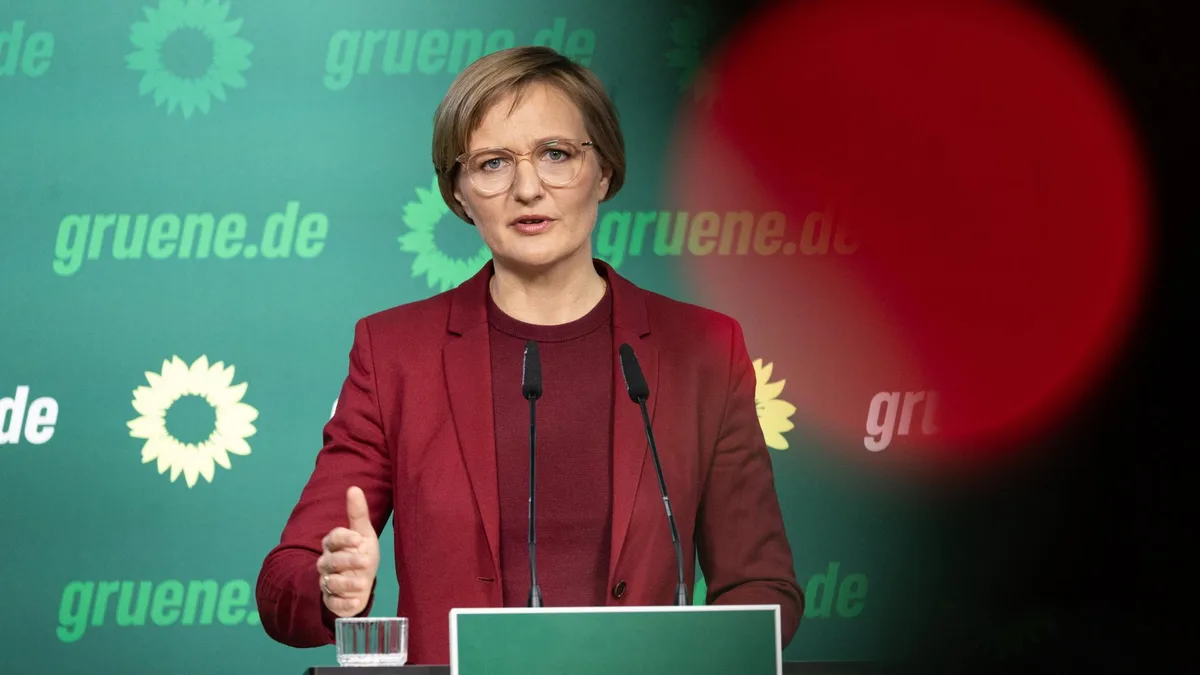 Grünen-Chefin Brantner befürwortet Stopp der Sondierungen in Berlin
