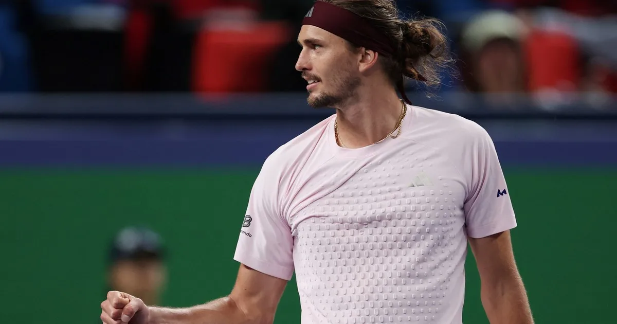 Cómo festejó Zverev su llegada al N°1 del ranking ATP