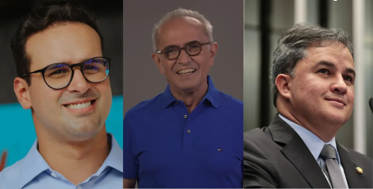 No primeiro dia de campanha na TV, candidatos ao governo da PB apostam em aliados e trajetórias; veja como foi