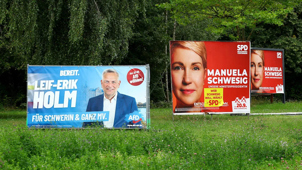 Kopf-an-Kopf-Rennen in Mecklenburg-Vorpommern und Berlin