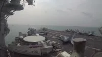 Porta-aviões USS Abraham Lincoln começou a voltar para casa, diz uma fonte