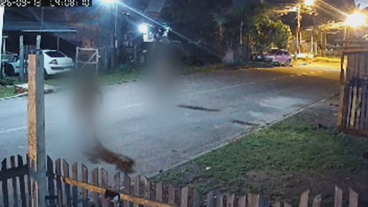Suspeito de ser homem flagrado por câmera de segurança agredindo a ex no meio da rua é preso no RS