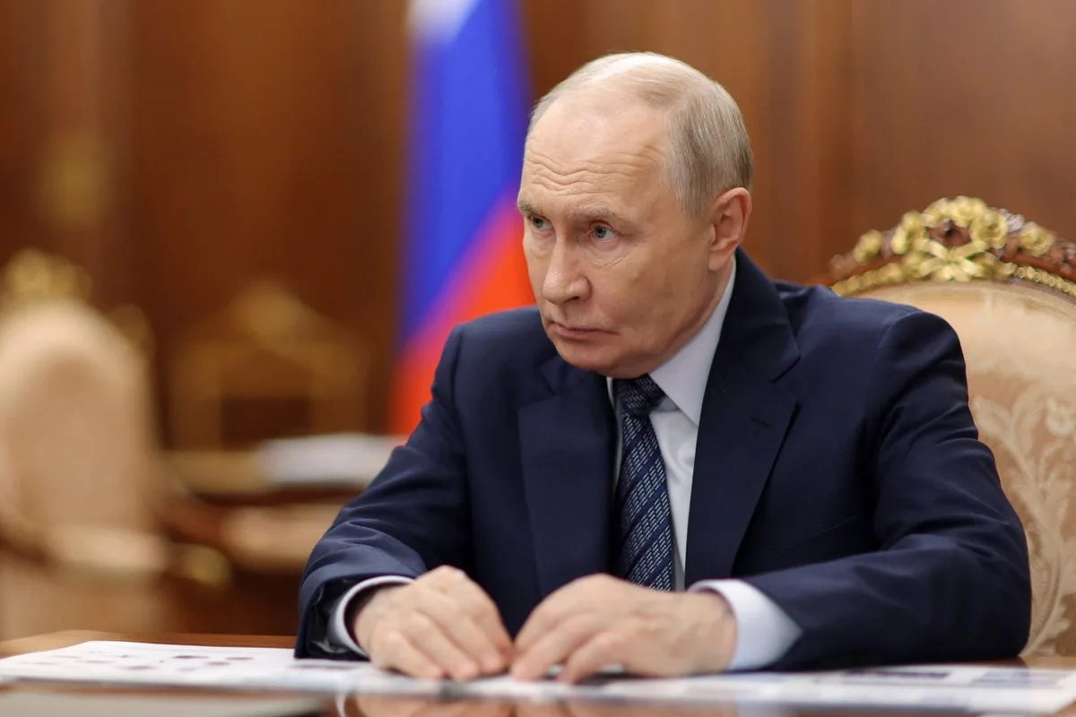 Putin thinks Trump is ‘weakened’ by Iran war, says report