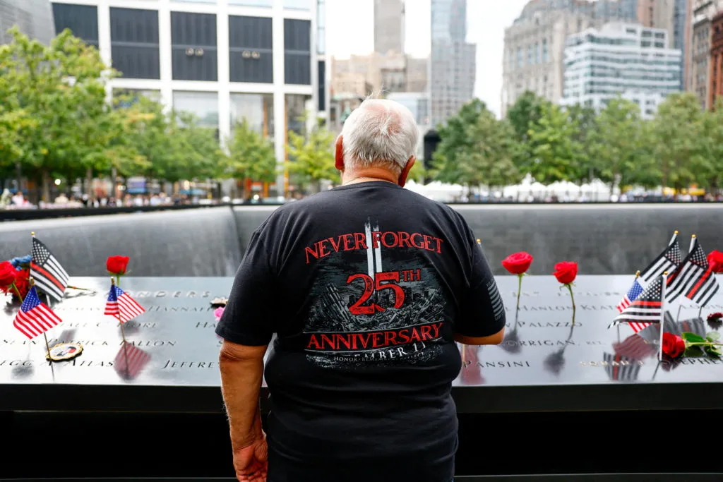 PHOTOS: Americans mark 25th anniversary of 9/11