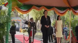 Presidenta Delcy Rodríguez realiza reunión oficial con Presidenta de Surinam, Jenifer Simons