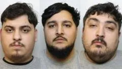 Men jailed for 'serious incident' outside airport