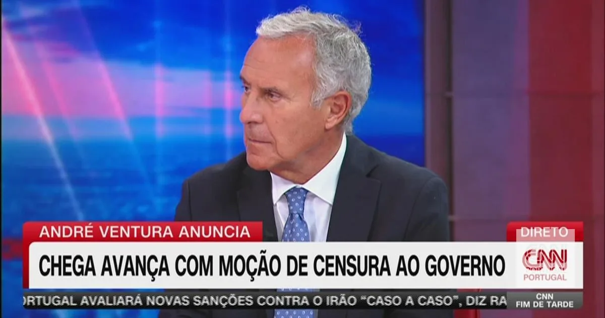 PSD critica moção de censura apresentada pelo Chega: "O propósito é completamente incompreensível"