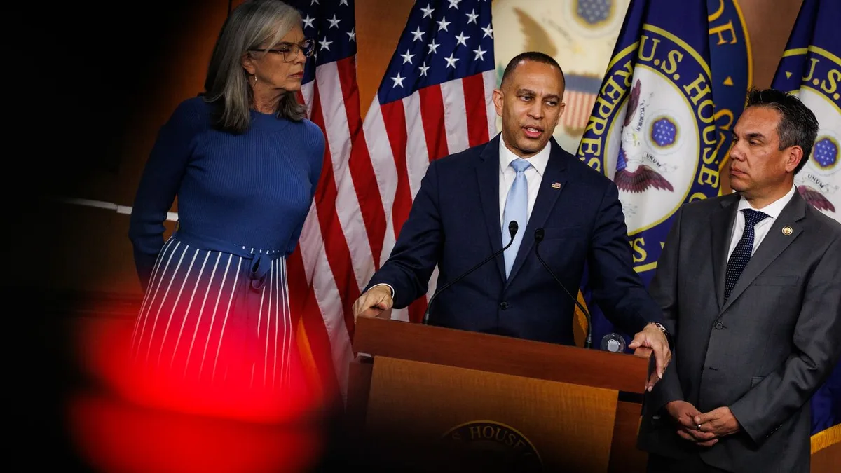House Democrats erupt into infighting over leadership power play