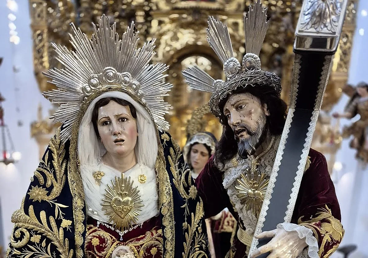 Los Afligidos de Cádiz, el misterio romántico por antonomasia de la Semana Santa gaditana