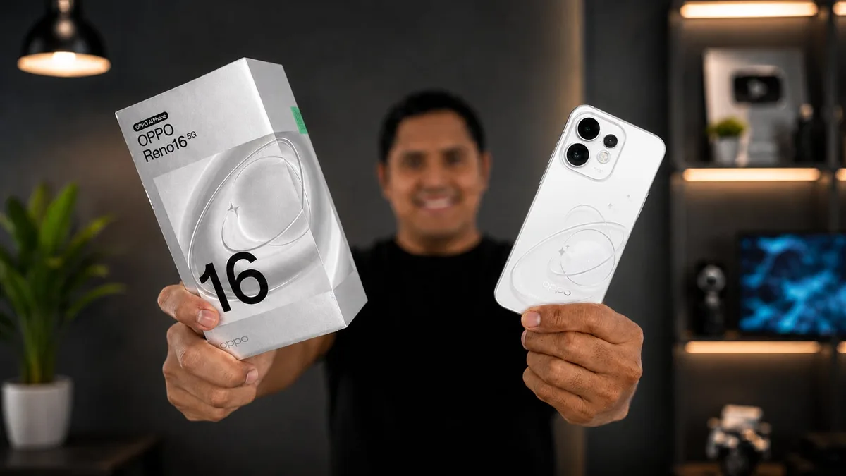 OPPO Reno16, a prueba: cuatro cámaras de 50 MP, batería para dos días y un formato compacto