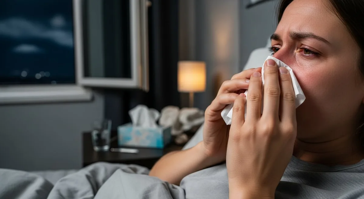 Por qué la nariz se tapa al dormir y cómo combatir la congestión nocturna
