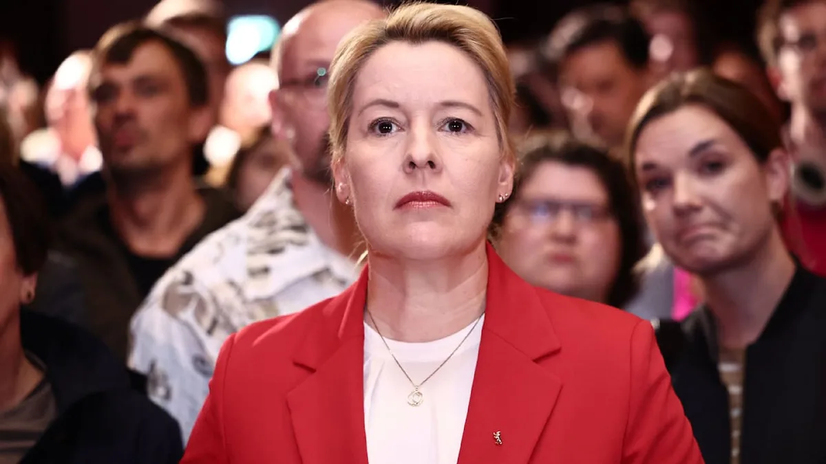 Ihr fehlten nur 300 Stimmen - Ex-Ministerin Giffey fliegt aus Abgeordnetenhaus