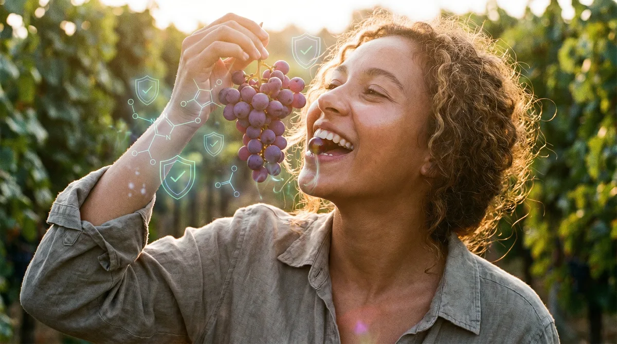 Cuáles son los beneficios menos conocidos de las uvas para el organismo, según la ciencia