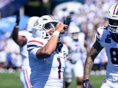 Noah Fifita breaks Arizona's all-time passing mark, Wildcats roll over Northern Illinois 42-17