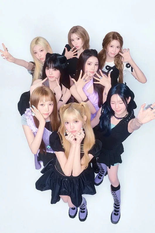 하츠투하츠, 음방에서 어깨 턴다..중독성 넘치는 'ICONIC HEART' 출격