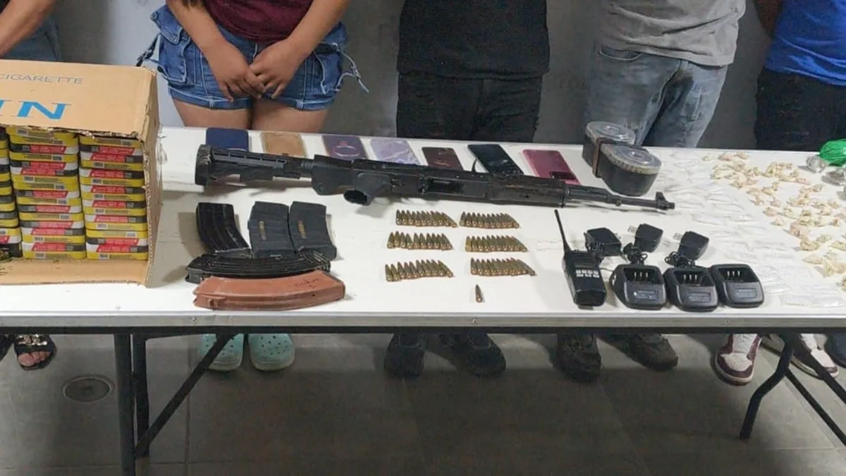 Rescatan a un persona en Zacatecas: Operativo deja a 10 presuntos delincuentes detenidos