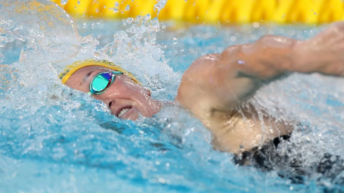 Lani Pallister ends Katie Ledecky’s legendary 800m freestyle winning streak with Pan Pacs victory