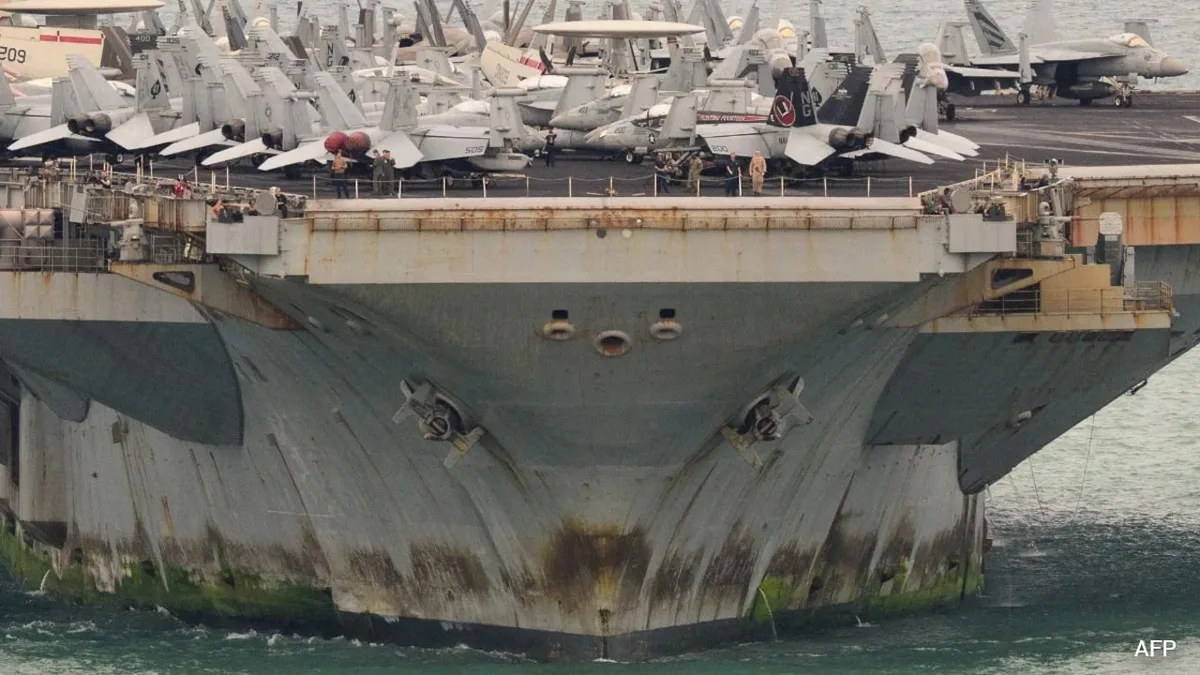 8 Suicide Bids At Lincoln Aircraft Carrier During Iran Deploymen: Team Trump