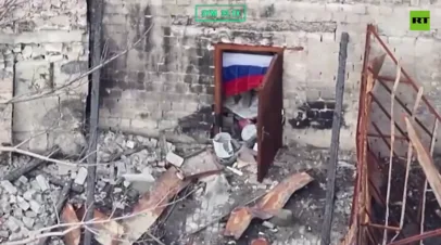 Военкор RT аль-Тури показал репортаж об освобождении города Доброполье в ДНР