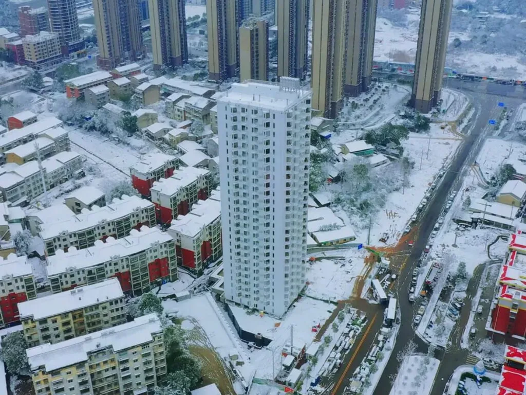 En China tardaron solo 120 horas en construir un edificio de 26 pisos gracias a esta fascinante técnica