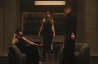 Taylor Swift divulga teaser de “Patient Zero” com Dakota Johnson e Colin Farrell