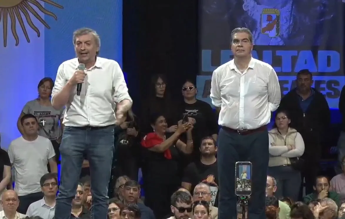 Máximo Kirchner encabezó su acto del Día de la Lealtad en Chaco con otro mensaje hacia la interna del PJ